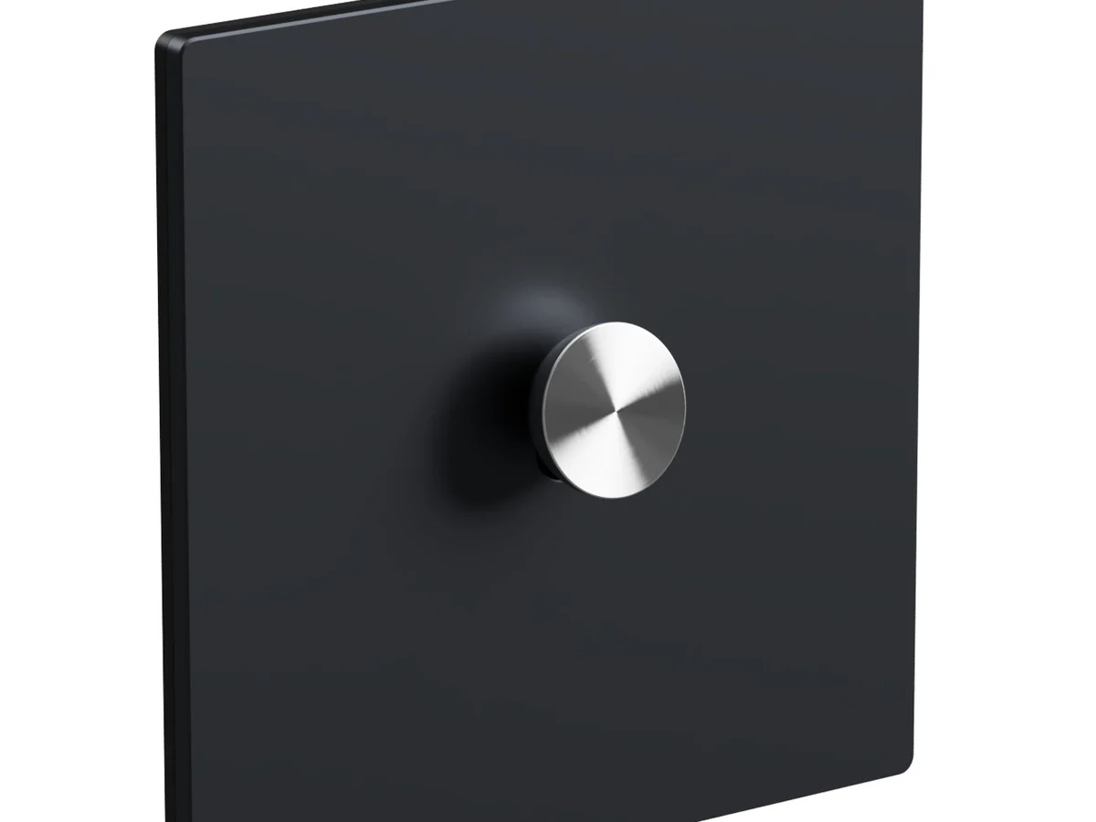 AZARO rotary control concept on a graphite square plate